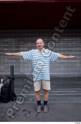 Whole Body Man T poses White Casual Average Standing Street photo references